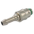 415 FEMALE SOCKET 10MM ID - Pneumatic Quick Release, Coupling, 415 Straight Socket, Female, Hose Tail, Series 410-510 DN8, Standard, to Suit 8 Hose Inside Diameter, Brass Nickel Plated, Non Valved, Working Temperature 0Ã‚Â° to +200Ã‚Â°C, Maximum Working P