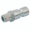 1/4" BSP PROBE MALE - 1/4" BSP Parallel Male Plug, Series 1300, Standard, Pneumatic Quick Release, Non Valved, Zinc Plated Steel, Working Temperature -20Ã‚Â°C to +100Ã‚Â°C, Maximum Working Pressure 35 bar, Parker RectusAll images used are for illustrat