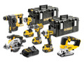 Dewalt DCK690P3T XR Brushless 6 Piece Kit 18V 3 x 5.0Ah Li-ion - The DEWALT DCK690P3T XR Brushless 6 Piece Kit contains the following:</p>  1 x 18V DCD796 XR Brushless Combi Drill has an ultra-compact, lightweight design