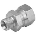 M20X1.5MM x 1/2" BSPP M/F SWIV 60  CONE - M12 x 1