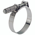 59-63MM SUPRA CT ST/ST CLAMP ST SCREW - 43mm Minimum Diameter x 47mm Maximum Diameter, Heavy Duty, Constant Tension, Supra CT Clamp, 20mm Band Width, 430 Stainless Steel Band, Steel Screw, MikalorAll images used are for illustrative purposes only