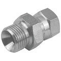 5/8"BSPPx3/4"BSPP M/F SWIV 60 CONE ADAP - 1/8" BSP Parallel Male x 1/8" BSP Parallel Female, Hydraulic Adaptor Steel, 60Ã‚Â° Cone x Swivel Female 60Ã‚Â° Cone, Zinc Plated Mild Steel, Maximum Working Pressure 350 bar, Burnett & HillmanAll images used ar