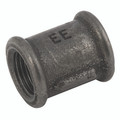2"    BSP FEM EQUAL SOCKET BLACK 270 - 1/4" BSP Parallel Female, Malleable Iron Pipe Fitting, Black, Equal Socket, Fig 2"    BSP FEM EQUAL SOCKET BLACK 270 - 1/4" BSP Parallel Female, Malleable Iron Pipe Fitting, Black, Equal Socket, Fig