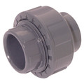 1"     ID UPVC SPLIT UNION DGREY - 1