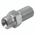 1/4"BSPX3/8"BSP M/M BULKHEAD 60 CNE ADAP - 1/8" BSP Parallel Male, Hydraulic Adaptor Steel, 60Ã‚Â° Cone - No Locknut, Bulkhead, Zinc Plated Mild Steel, Maximum Working Pressure 350 bar, Burnett & HillmanAll images used are for illustrative purposes onl