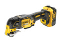 Dewalt DCS356P1 XR Oscillating Multi-Tool 18V 1 x 5.0Ah Li-ion - The DEWALT DCS356 XR Oscillating Multi-Tool is fitted with a powerful brushless motor which provides extended run time and longer service life