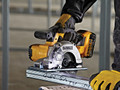 Dewalt DCS373N XR Metal Cutting Circular Saw 140mm 18V Bare Unit - The DEWALT DCS373 XR Metal Cutting Circular Saw has an extremely durable tool design with a steel shoe that has been designed to withstand rough job site conditions