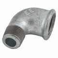 UNEQUAL 90 ELBOW M/F P/T(G)3/4"X1/2" - 1/2" BSP Parallel Female x 3/8" BSP Taper Male, Malleable Iron Pipe Fitting, Black, Reducing 90° Elbow, Fig UNEQUAL 90 ELBOW M/F P/T(G)3/4"X1/2" - 1/2" BSP Parallel Female x 3/8" BSP Taper Male, Malleable Iron Pipe Fitting, Black, Reducing 90° Elbow, Fig