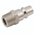 3/8" BSPT MALE PLUG  STEEL NICKEL PLATED - 1/8" BSP Taper Male Plug, Steel Series 25KA, Standard, Parker Rectus, Pneumatic Quick Release, Non Valved, Steel, Working Temperature -20°C to +100°C, Maximum Working Pressure 35 bar, Parker RectusAll images 3/8" BSPT MALE PLUG  STEEL NICKEL PLATED - 1/8" BSP Taper Male Plug, Steel Series 25KA, Standard, Parker Rectus, Pneumatic Quick Release, Non Valved, Steel, Working Temperature -20°C to +100°C, Maximum Working Pressure 35 bar, Parker RectusAll images