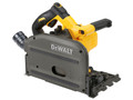 Dewalt DCS520N FlexVolt XR Plunge Saw 54V Bare Unit - The DEWALT DCS520 XR FlexVolt Plunge Saw has a brushless, heavy-duty motor which offers the same power as a mains tool