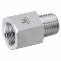 1/8 X 1/8 NPT M/F 10KPSI 316 ADAPT - 3/4" NPT Male x 3/4" NPT Female, 10,000 psi Rated Steel Adaptor, 316 Stainless Steel, Maximum Working Pressure 690 bar, PanamAll images used are for illustrative purposes only 1/8 X 1/8 NPT M/F 10KPSI 316 ADAPT - 3/4" NPT Male x 3/4" NPT Female, 10,000 psi Rated Steel Adaptor, 316 Stainless Steel, Maximum Working Pressure 690 bar, PanamAll images used are for illustrative purposes only