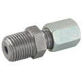 16MM OD X 1/2"   NPT MALE STUD STEEL (S) - 1/4" NPT Male x 10mm Outside Diameter, Hydraulic DIN 2353 Compression Fitting, Heavy Duty, Stud Coupling, Chromium Plated Steel, Maximum Working Pressure 630 bar, Danfoss WaltechAll images used are for illustr