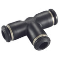 14MMOD EQUAL TEE - 4mm Outside Diameter, 55000 Series, 20 bar Rated, Equal, Tee, Plastic/Brass Nickel Plated, Working Temperature -20Ã‚Â°C to +80Ã‚Â°C, Maximum Working Pressure 15 bar, AignepAll images used are for illustrative purposes only