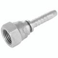 1/2" BSP SWV FEMX1/2" STRAIGHT H/TAIL - 1/4" BSP Parallel Female, Hydraulic Insert, 60Ã‚Â¬Ã¢Ë†Å¾ Cone x Hose Tail, To Suit 1/4", Hose Inside Diameter, Zinc Plated Mild Steel, Burnett & HillmanAll images used are for illustrative purposes only