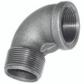 3/4"      BSPT M/FEM ELBOW FIG152 GALV - 1" BSP Tapered Male x 1" BSP Tapered Female, Malleable Iron Pipe Fitting, Galvanised, Equal 90° Elbow, Fig 3/4"      BSPT M/FEM ELBOW FIG152 GALV - 1" BSP Tapered Male x 1" BSP Tapered Female, Malleable Iron Pipe Fitting, Galvanised, Equal 90° Elbow, Fig