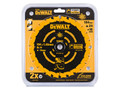 Dewalt Extreme Framing Circular Saw Blade 184 x 16mm x 24T - The DEWALT Extreme Framing Circular Saw Blades have a thin kerf (cutting width) to ensure that less push force is required by the user and that they cut straighter with reduced binding