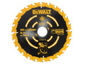 Dewalt Extreme Framing Circular Saw Blade 190 x 30mm x 24T - The DEWALT Extreme Framing Circular Saw Blades have a thin kerf (cutting width) to ensure that less push force is required by the user and that they cut straighter with reduced binding
