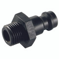 1/4" BSP MALE PLUG DELRIN - 1/8" BSP Parallel Male Plug without Valve, Male BSP Parallel, RectuPom Series 21, Thermoplastic, Parker Rectus, Pneumatic Quick Release, Non Valved, RectuPom, Working Temperature -20Ã‚Â°C to +80Ã‚Â°C, Maximum Working Pressure 1