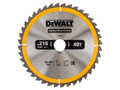 Dewalt Stationary Construction Circular Saw Blade 216 x 30mm x 40T ATB/Neg