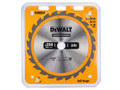 Dewalt Stationary Construction Circular Saw Blade 250 x 30mm x 24T - The DEWALT Stationary Construction Circular Saw Blade has impact resistant carbide teeth that help to reduce the chance of chipping or breaking a tooth