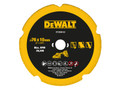 Dewalt DT20590 Diamond Multi Material Blade 75mm - DEWALT DT20590 Diamond Multi Material Blade 75mm for cutting a wide range of materials including drywall, cement board, PVC/plastic, fibre glass, and metal