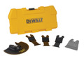 Dewalt DT20715 Multi-Tool Accessory Blade Set, 5 Piece - The DEWALT DT20715 Multi-Tool Accessory Blade Set covers a wide number of cutting and scraping tasks