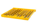 Dewalt HCS Wood Jigsaw Blades Variety Pack of 10 - These DEWALT HCS Jigsaw Blades are made from High Carbon Steel (HCS) and have been engineered to deliver a quality cut in a variety of materials, including wood, laminates and plastics