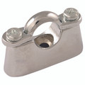 15MM OD HOSPITAL PIPE CLIP CHROME PLATE - M10 Metric Female x 15mm Outside Diameter, Hospital, Pipe Clip, Chrome Plated Brass, C-CureAll images used are for illustrative purposes only