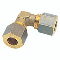 04MM OD EQUAL BRASS ELBOW - 14mm Outside Diameter, Metric Brass Compression Fitting, Equal, 90Ã‚Â° Elbow Connector, AignepAll images used are for illustrative purposes only