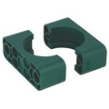 POLYPROP CLAMP TO SUIT INSERT SIZE C3 - Hydraulic Tube Clamp, Polypropylene, Series C Heavy Duty, Noise Protection Clamp Halves, Group 5, Polypropylene, RSBAll images used are for illustrative purposes only