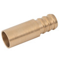 ST PIPE NP OD IN MM 15 HS I/D IN MM 10 - 15mm Inside Diameter, Over Braided Fitting, Metric x Hose Tail, Straight, To Suit 10mm (3/8") Hose Inside Diameter, Brass, Air-ProAll images used are for illustrative purposes only
