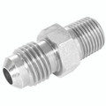 1/2" NPTF X 5/8" SAE M/M 45  EXTER FLARE - 3/4" NPT Male x 1 1/2" NPTF X 5/8" SAE M/M 45  EXTER FLARE - 3/4" NPT Male x 1