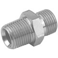 1/4" NPTF X 3/8" BSPP M/M 60  CONE ADAP - 1/8" NPTF Male x 1/8" BSP Parallel Male, Hydraulic Adaptor Steel, 60Ã‚Â° Cone, Zinc Plated Mild Steel, Maximum Working Pressure 350 bar, Burnett & HillmanAll images used are for illustrative purposes only