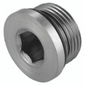 9/16" UNF HOLLOW HEX O-RING STEEL PLUG - 7/16" SAE Male, Hydraulic Adaptor Steel, Boss Head Complete with O-Ring, Plug, Zinc Plated Mild Steel, Maximum Working Pressure 310 bar, Burnett & HillmanAll images used are for illustrative purposes only