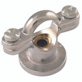 15MM OD DUAL PURPOSE PIPE CLIP CHROME PL - 1/4"  BSP Parallel Female x 15mm Outside Diameter, Dual Purpose Munsen Ring, Pipe Clip, Chrome Plated Brass, C-CureAll images used are for illustrative purposes only