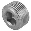 1/2" NPTF HEX SOCKET STEEL PLUG - 3/4" NPT Male, Hydraulic Adaptor Steel, Socket Head, Plug, Zinc Plated Mild Steel, Maximum Working Pressure 210 bar, Burnett & HillmanAll images used are for illustrative purposes only