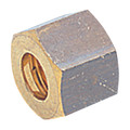 15MM OD BRASS NUT X M20X1.5 - 10mm Outside Diameter, Metric Brass Compression Fitting, Tube, Nut, AignepAll images used are for illustrative purposes only