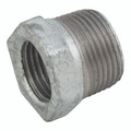 1/2"X3/8"    BSPT/P MALE/FEM BUSH GALV - 3/8" BSP Tapered Male x 1/4" BSP Parallel Female, Malleable Iron Pipe Fitting, Galvanised, Reducing Hexagonal Bush, Fig 1/2"X3/8"    BSPT/P MALE/FEM BUSH GALV - 3/8" BSP Tapered Male x 1/4" BSP Parallel Female, Malleable Iron Pipe Fitting, Galvanised, Reducing Hexagonal Bush, Fig