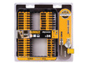 Dewalt DT70545T Extreme Impact Torsion Set, 34 Piece - The DEWALT DT70545T contains bits that are specially-designed to have an increased life, the Optimized Torsion Zone allows the bit to flex rather than break, even when used in extreme applications