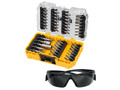 Dewalt DT70704 Screwdriving Set, 47 Piece + Safety Glasses - The DEWALT DT70704 Screwdriving Set is supplied in a TOUGH CASE&#43;, this is part of a connectable case system that is TSTAK&trade; compatible