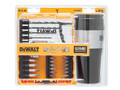 Dewalt DT70706 Drill Drive Set, 25 Piece + Mug Display of 4 - The DEWALT DT70706 Drill Drive Set is supplied in a TOUGH CASE+, this is part of a connectable case system that is TSTAK&trade; compatible