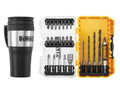 Dewalt DT70707 Drill Drive Set, 25 Piece + Mug - The DEWALT DT70707 Drill Drive Set is supplied in a TOUGH CASE+, this is part of a connectable case system that is TSTAK&trade; compatible