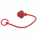 ISO6.3  ISO A CARRIER PLUG PLASTIC - Hydraulic Quick Release, Dust Protection to Suit Coupling, ISO A Profile, To Suit ISO 6