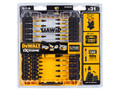 Dewalt DT70745T FLEXTORQ™ Screwdriving Set, 31 Piece - The DEWALT DT70745T FLEXTORQ&trade; Screwdriving Set contains a selection of EXTREME&reg; FlexTorq&trade; screwdriving bits engineered for longer life