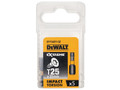 Dewalt Impact Torsion Bits TX25 x 25mm (Pack 5) - The DEWALT Impact Torsion TORX Bits have a 15&deg; torsion zone that allows the screw driver bit to flex rather than break and a full fit head prevents the rounding of the screw head and prevents 'cam o