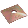 COVER PLATE DOUBLE STEEL (B) SIZE4 1HOLE - Hydraulic Tube Clamp, Series B Standard Duty, Cover Plate, Double, Group 1, Steel, RSBAll images used are for illustrative purposes only