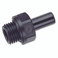 1/8" BSPP MALE X 06MM OD STEM ADAPTOR - 1/8" BSP Parallel Male x 4mm Stem Outside Diameter, Metric Push-in Fitting, Stud Standpipe, Plastic, Working Temperature 0Ã‚Â°C to +23Ã‚Â°C, Maximum Working Pressure 16 bar, John GuestAll images used are for illu