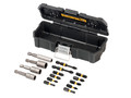 Dewalt Impact Torsion Screwdriving Set, 15 Piece - The DEWALT Impact Torsion Screwdriving Set features CNC precisely machined bits with a torsion zone to absorb peaks in torque