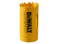 Dewalt Bi-Metal 2X Life Holesaw 22mm - The DEWALT Bi-Metal 2X Life Holesaws are designed for heavy-duty cutting in standard or deep cut applications