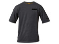 Dewalt Typhoon Charcoal Grey T-Shirt - XL (48in) - The DEWALT Typhoon T-Shirt has a ribbed crew neck and set in sleeve to ensure maximum comfort, whilst a twin needled hem and cuff ensure durability
